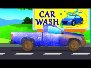 Car Wash For Babies, Toddlers And Kids | Pickup Truck