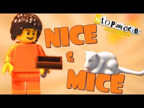 Stop Motion Animation - Lego Nice And Mice Episode 1 | Lego Stop Motion Movie | Lego | Lego Mouse