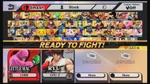 Little Mac Vs Ryu - Super Smash Bros For Wii U Gameplay