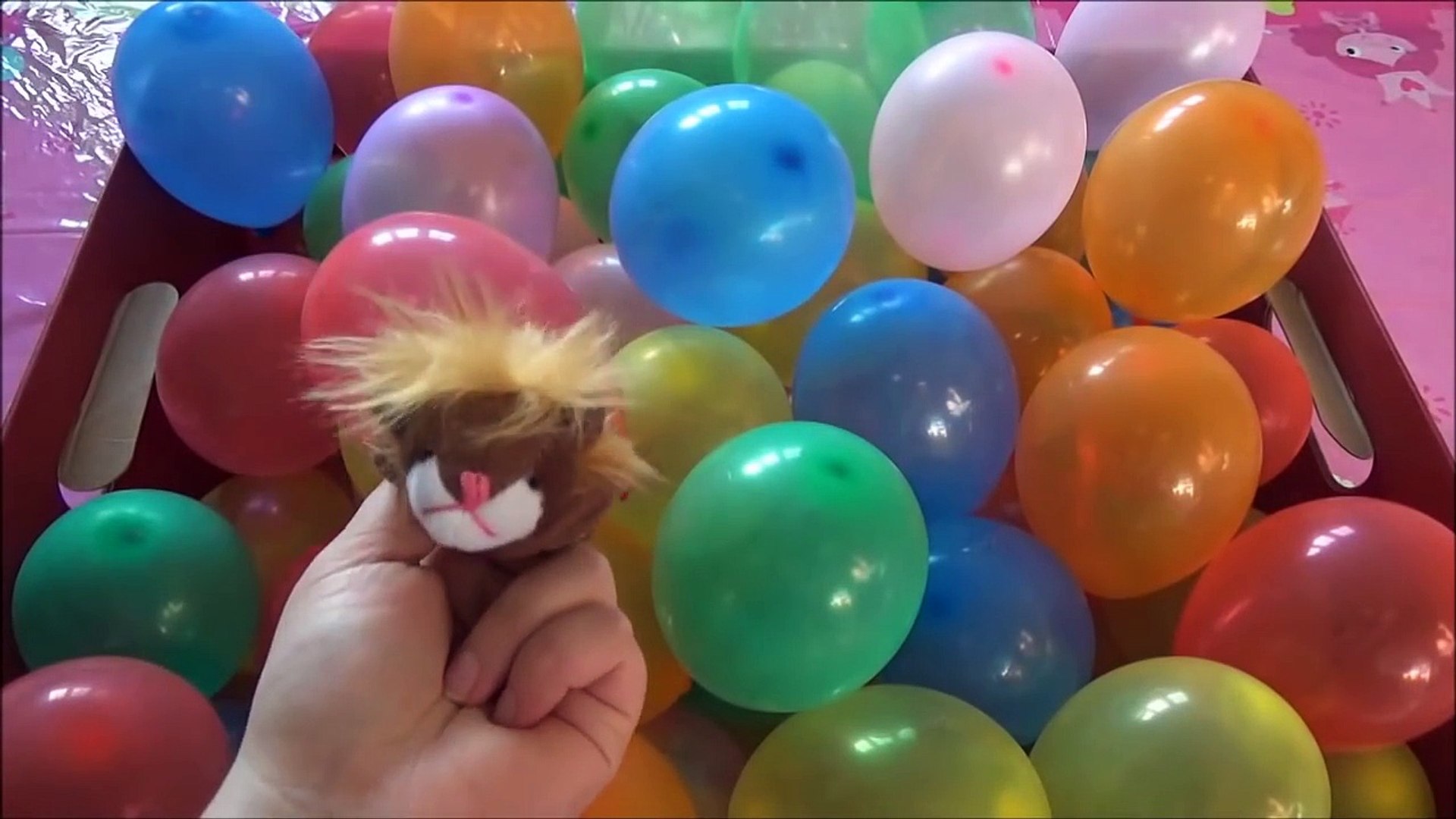 Caja llena de globos con huevo gigante sorpresa - video Dailymotion