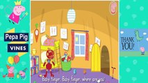 Peppa Pig Vines | Peppa Pig The Avengers Finger Family Nursery Rhymes Lyrics