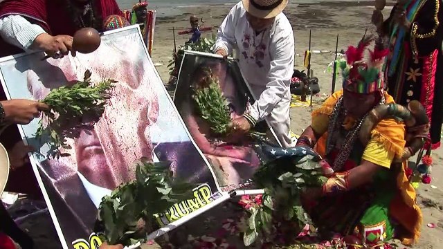 Election US: des chamanes péruviens punissent Trump