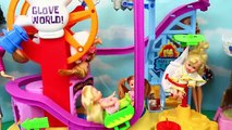 BARBIE ROLLER COASTER CRASH! Barbie Wheelchair Part 3 Parody Amusement Park Fail by DisneyCarToys