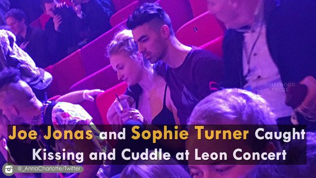 Joe Jonas and Sophie Turner Caught Kissing and Cuddle at Kings Of Leon Concert