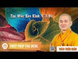 Tìm Hiểu Bản Kinh A Di Đà - Pháp âm thầy Thích Thiện Xuân