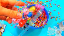 Giant Surprise Egg Unboxing with Peppa Pig, Angry Birds, A Lot Of Candy