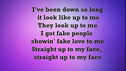 Fake Love - Drake (Lyrics)