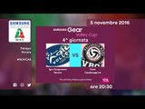 Novara - Casalmaggiore 1-3 - Highlights - 4^ Giornata - Samsung Gear Volley Cup 2016/17