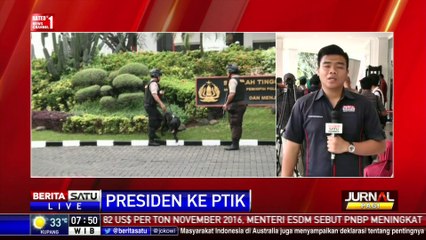 Presiden Jokowi ke PTIK untuk Memberi Pengarahan