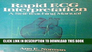 [PDF] Rapid ECG interpretation: A self-teaching manual Popular Collection