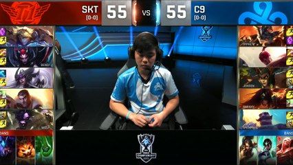 SKT vs C9, S6 Worlds 2016 Match 7 Group B Day 2, SK Telecom T1 vs Cloud 9_18