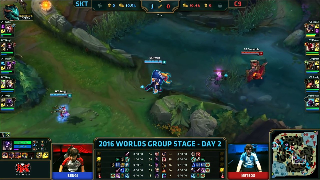 SKT vs C9, S6 Worlds 2016 Match 7 Group B Day 2, SK Telecom T1 vs Cloud 9_34