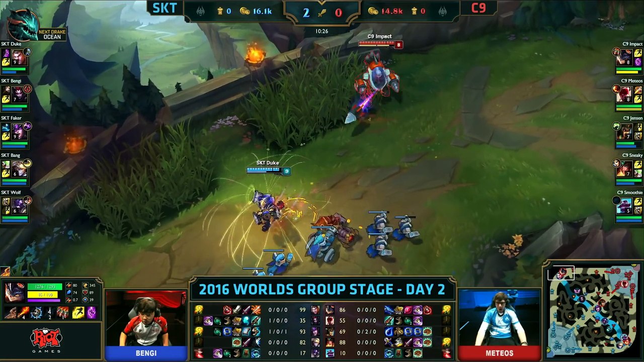 SKT vs C9, S6 Worlds 2016 Match 7 Group B Day 2, SK Telecom T1 vs Cloud 9_40