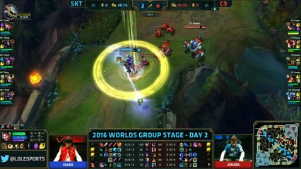 SKT vs C9, S6 Worlds 2016 Match 7 Group B Day 2, SK Telecom T1 vs Cloud 9_43