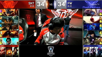 SKT vs FW (Bo1) - LOL World Championship 2016 Day 4 - SKT T1 vs FW - SKT T1 vs Flash Wolves_28