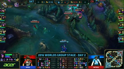 SKT vs C9, S6 Worlds 2016 Match 7 Group B Day 2, SK Telecom T1 vs Cloud 9_59