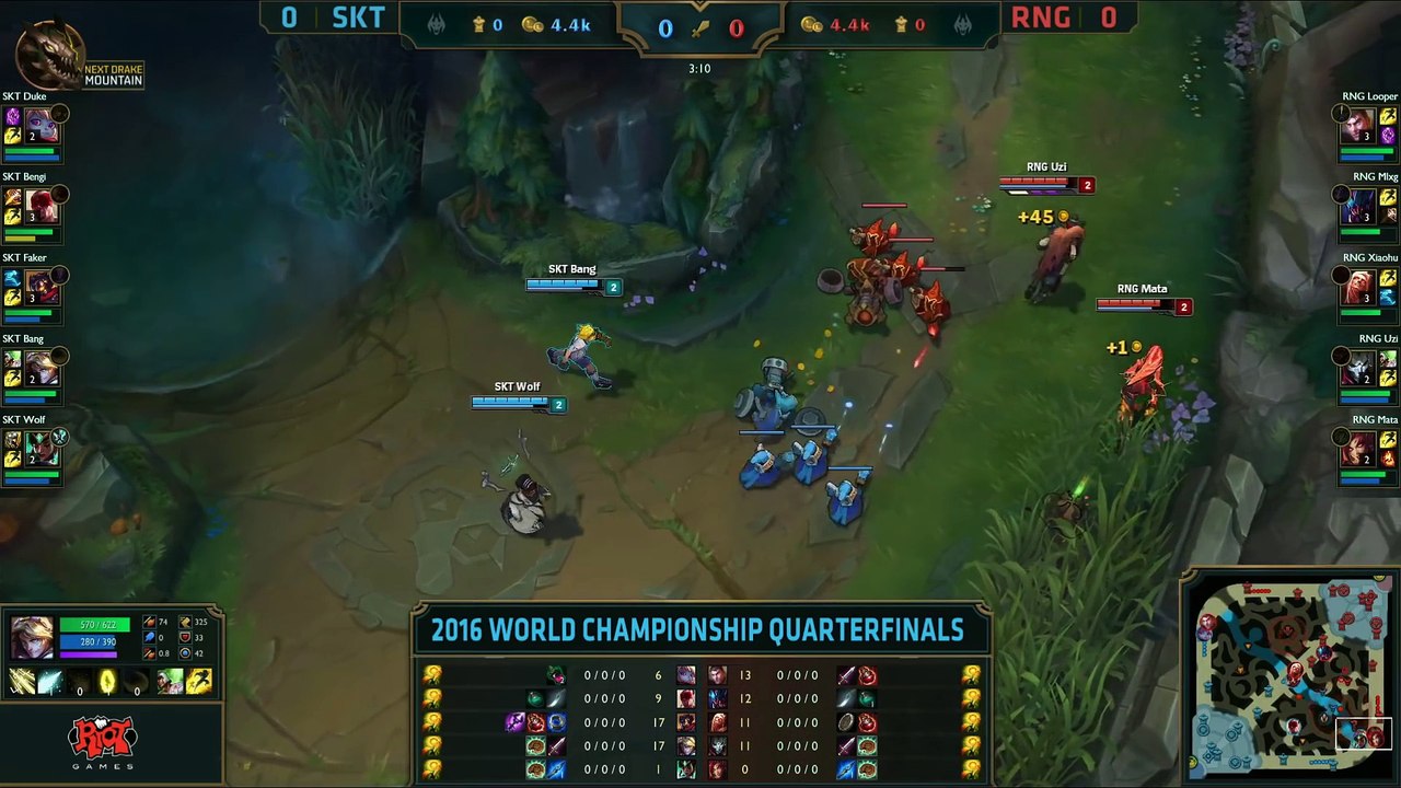 SKT vs RNG, Game 1 - Worlds 2016 Quarterfinal - SK Telecom T1 vs Royal Never Give Up_60