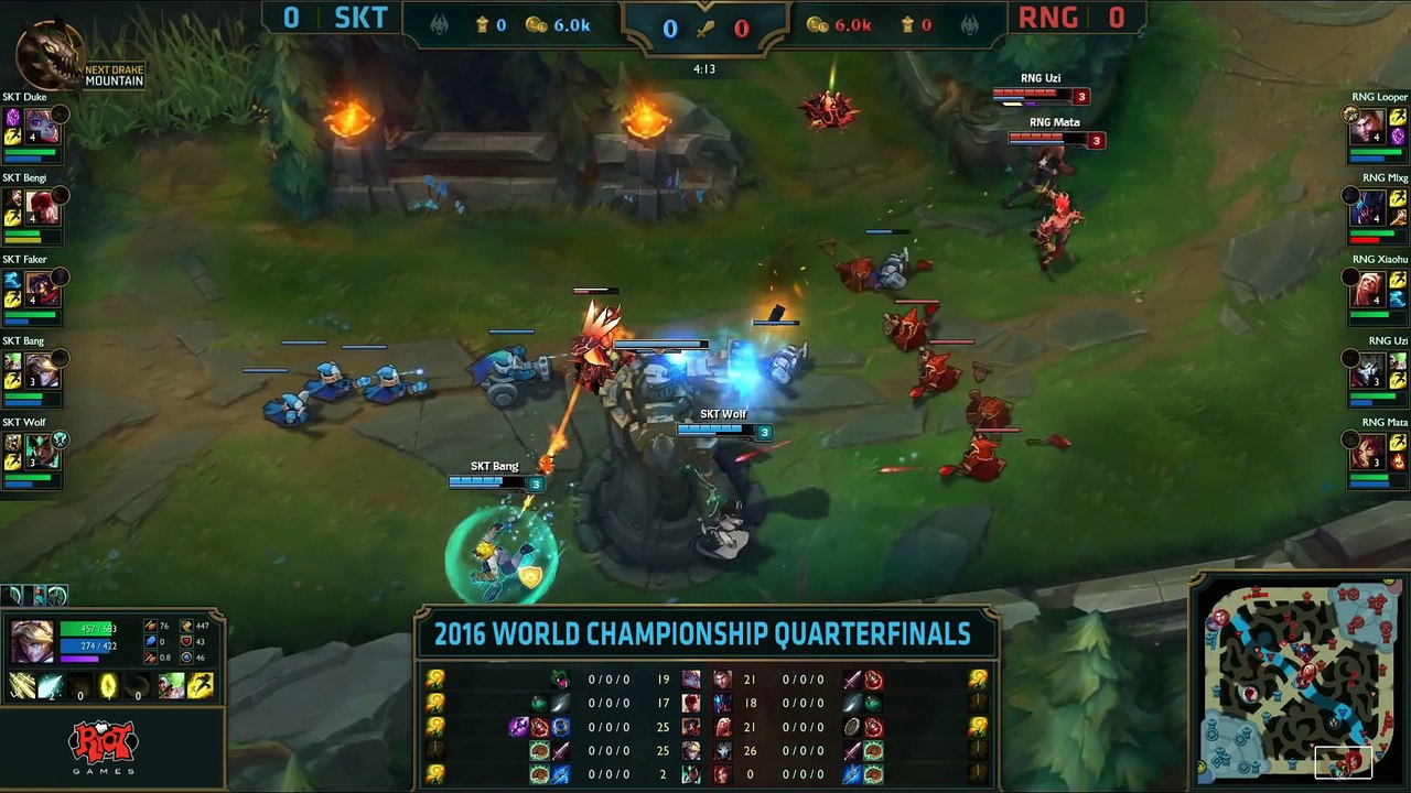 SKT vs RNG, Game 1 - Worlds 2016 Quarterfinal - SK Telecom T1 vs Royal Never Give Up_62