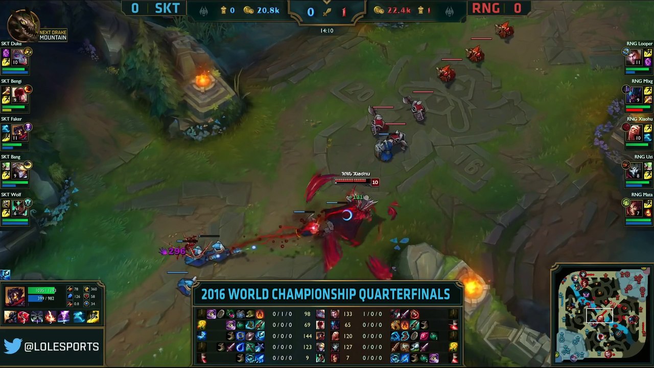 SKT vs RNG, Game 1 - Worlds 2016 Quarterfinal - SK Telecom T1 vs Royal Never Give Up_80