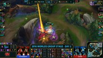 SKT vs C9, S6 Worlds 2016 Match 7 Group B Day 2, SK Telecom T1 vs Cloud 9_76