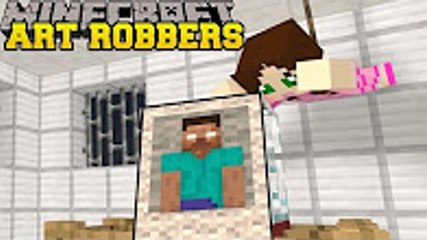 PopularMMOs Minecraft - ART ROBBERS (STEAL ALL THE ART!) Custom Map
