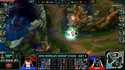 SKT vs FW (Bo1) - LOL World Championship 2016 Day 4 - SKT T1 vs FW - SKT T1 vs Flash Wolves_77