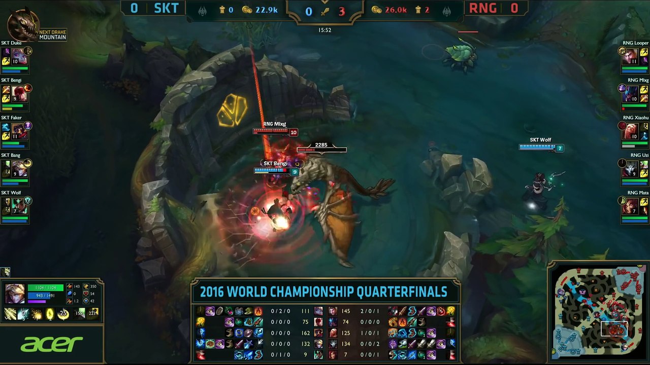 SKT vs RNG, Game 1 - Worlds 2016 Quarterfinal - SK Telecom T1 vs Royal Never Give Up_83