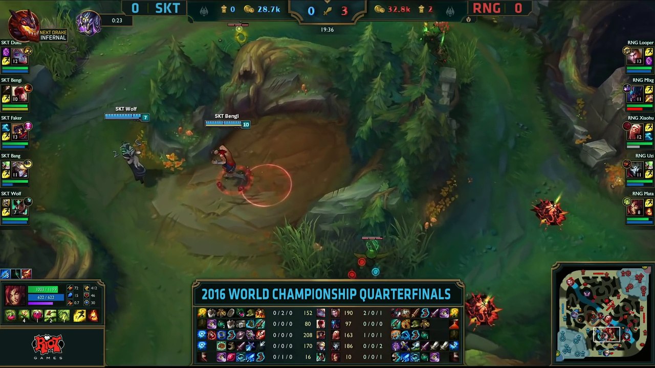 SKT vs RNG, Game 1 - Worlds 2016 Quarterfinal - SK Telecom T1 vs Royal Never Give Up_90