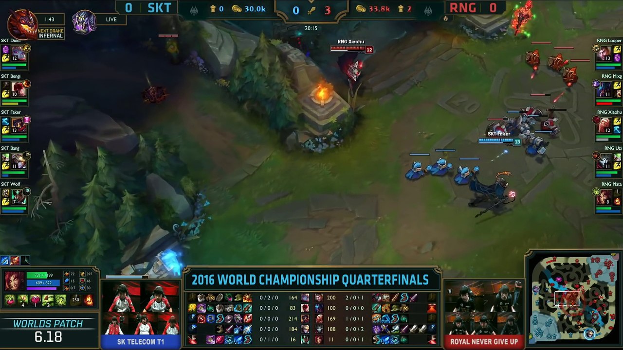 SKT vs RNG, Game 1 - Worlds 2016 Quarterfinal - SK Telecom T1 vs Royal Never Give Up_91