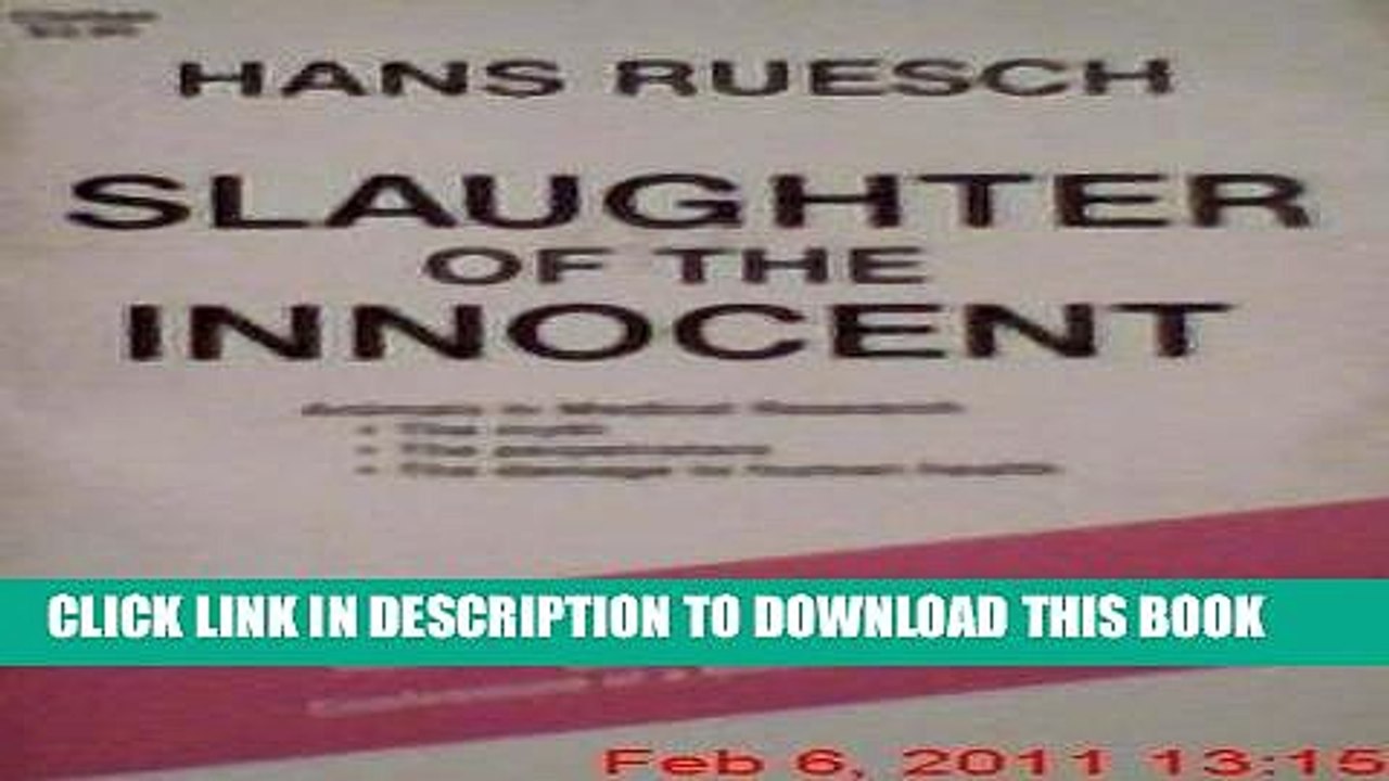 [PDF] Slaughter of the innocent Full Collection