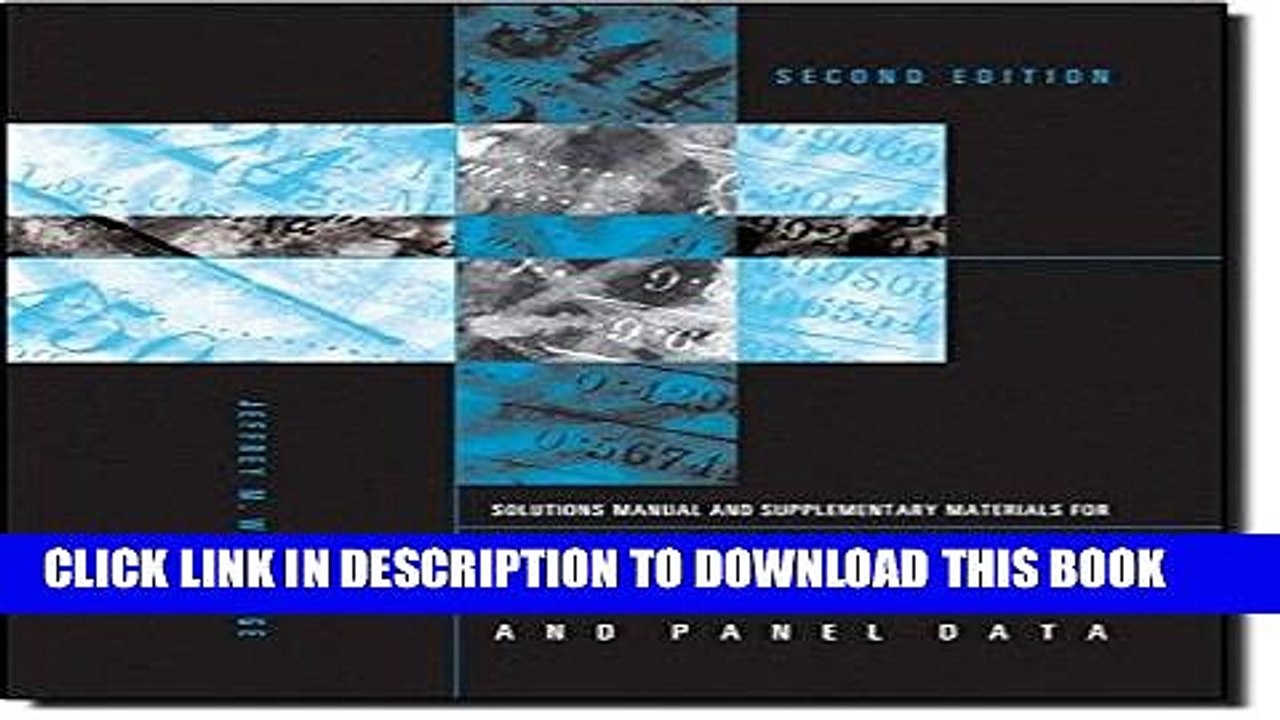 [PDF] Student s Solutions Manual and Supplementary Materials for Econometric Analysis of Cross