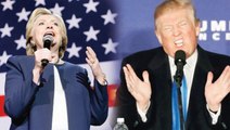 ABD Başkanını Seçiyor! Clinton Favori Trump Sürpriz