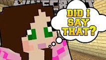 PopularMMOs Minecraft - DID I SAY THAT! (THE WEIRDEST THINGS WE'VE EVER SAID!) Mini-Game Pat and Jen