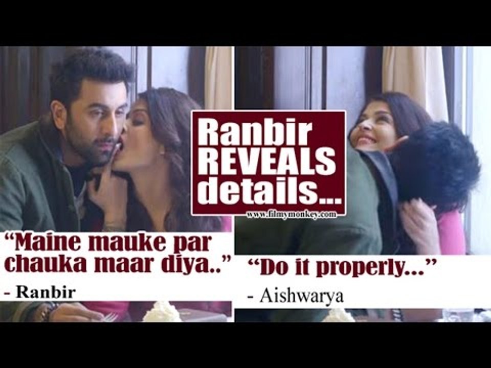 Ranbir kapoor Says ‘Maine Mauke Pe Chauka Maar Diya’ On Intimate Scene With Aishwarya