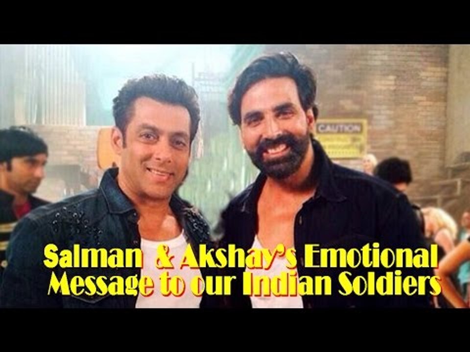 Salman & Akshay Shares An Emotional Diwali Message To Our Soldiers