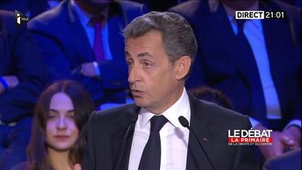 Le débat de la primaire : Nicolas Sarkozy mouche Bruno Le Maire