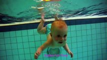 Babies Fun Time Swimming Time