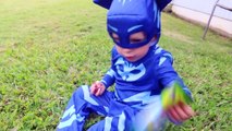 PJ Masks IRL Superheroes GO TO JAIL Baby Catboy BAD COPS Polilce PJ Masks Episode