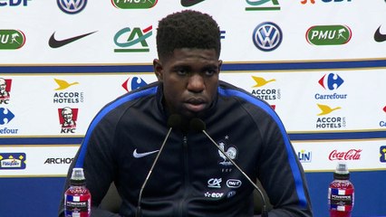 Bleus - Samuel Umtiti: "Un match que l'on doit gagner"