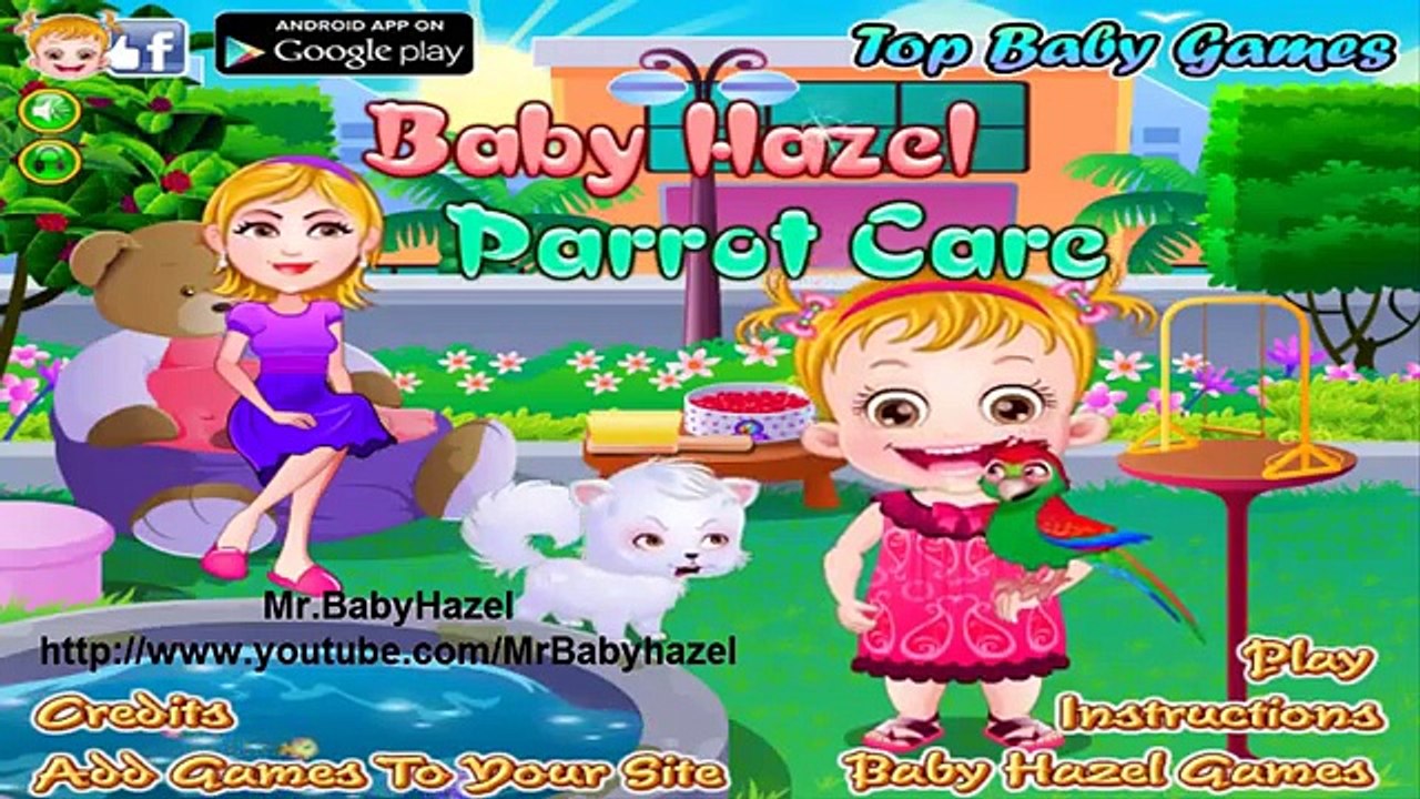 Baby Hazel Parrot Animal Care - Games-Baby Movie level 4