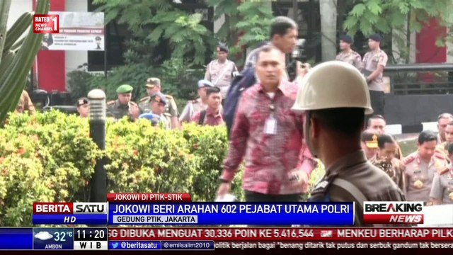 Breaking News: Presiden Berikan Arahan kepada 602 Pejabat Utama Polri