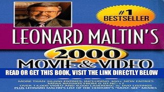 [FREE] EBOOK Leonard Maltin s Movie and Video Guide 2000 (Leonard Maltin s Movie Guide) BEST
