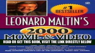 [FREE] EBOOK Leonard Maltin s Movie and Video Guide 2000 (Leonard Maltin s Movie   Video Guide,