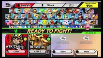 King Bowser Vs ChibiKage89 - Magma Field 3 Custom Stage - Super Smash Bros For Wii U