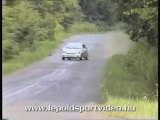 gros crash en clio rallye envol talut