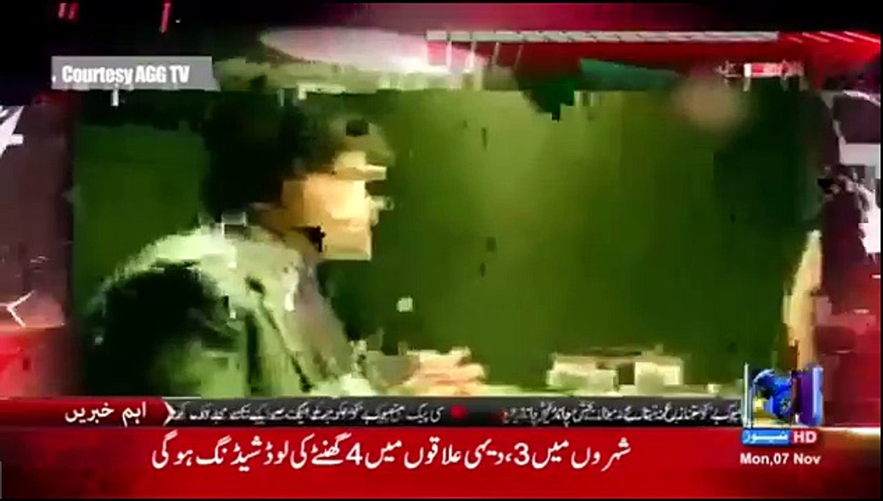 Hamid Mir recorded video about Nawaz Sharif threaten