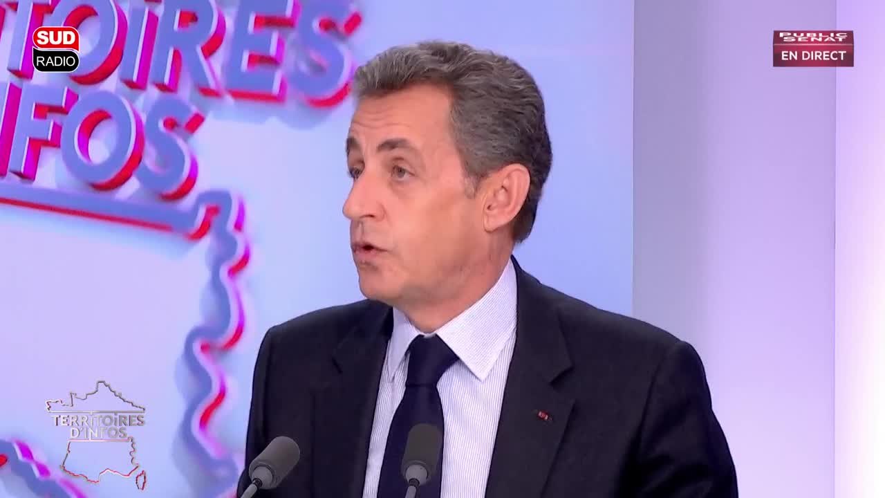 Nicolas Sarkozy : "Dans les cantines de France, il y a un menu pour tout le monde"