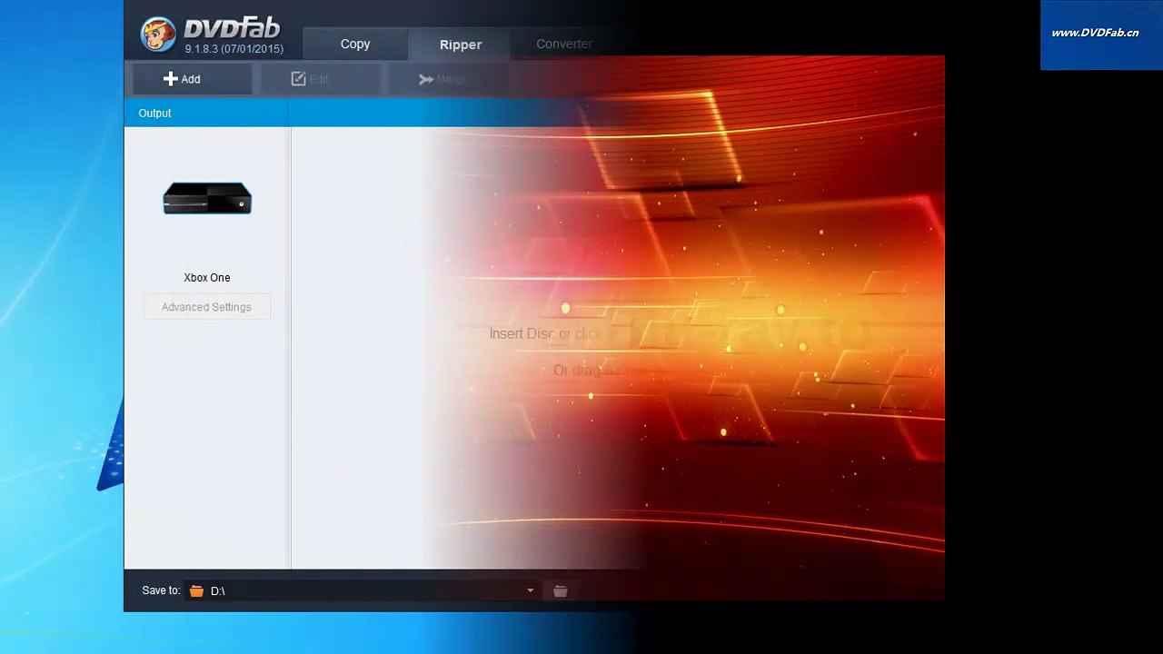 How to rip Blu ray to Xbox One