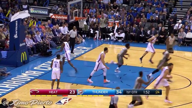 Miami Heat vs Oklahoma City Thunder - Full Game Highlights November 7, 2016 2016-17 NBA Season