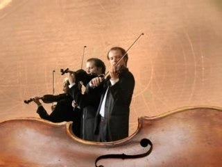 Masterpieces viololins arts on the Red scuare